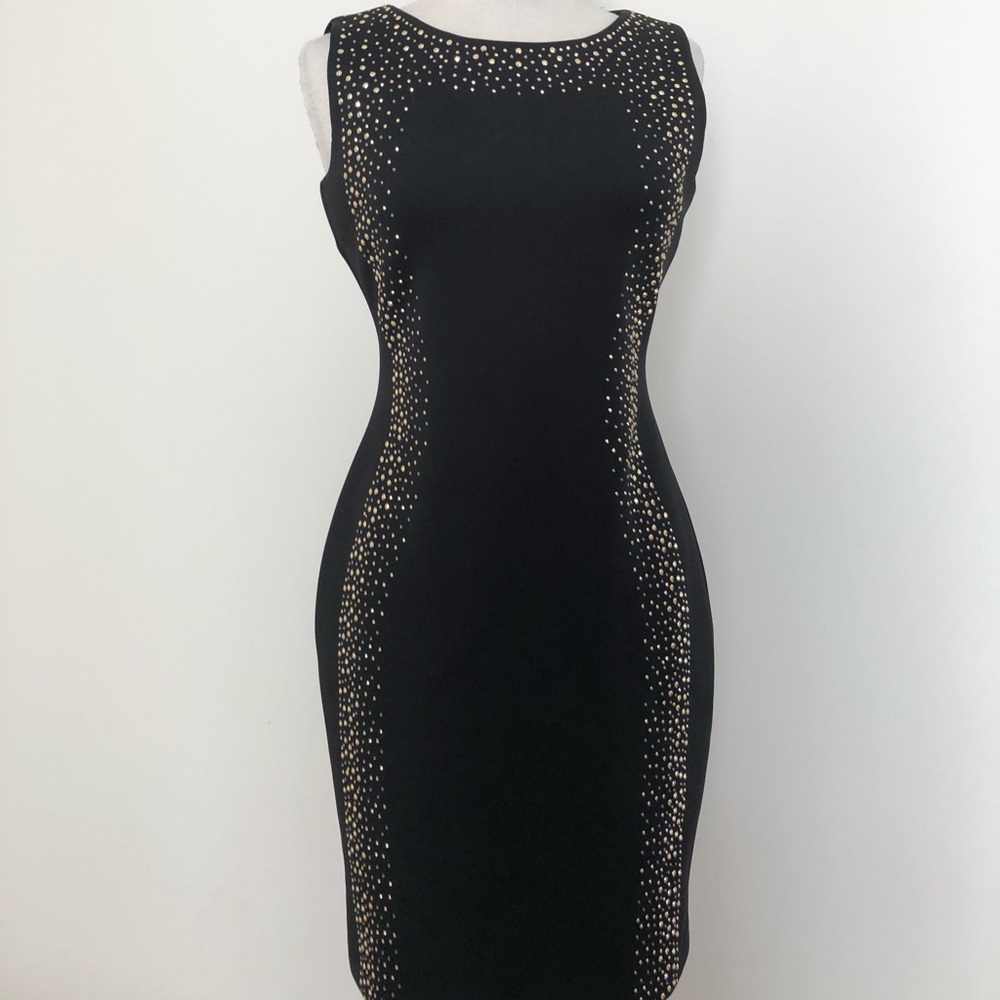 Calvin Klein LBD - Stunning black sheat dress